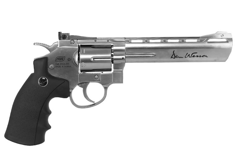 ASG - Dan Wesson 6" revolver CO2 - Silver