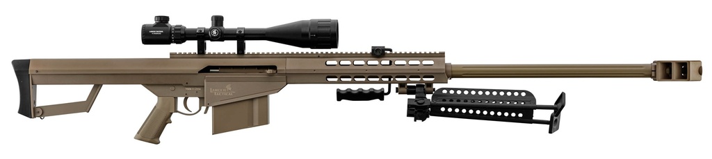 Lancer tactical - Pack Sniper LT-20 TM82 1,5J + lunette + bi-pied (Tan)