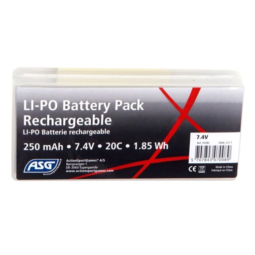 ASG - 7,4V Battery HPA 250 mAh 20C Lipo