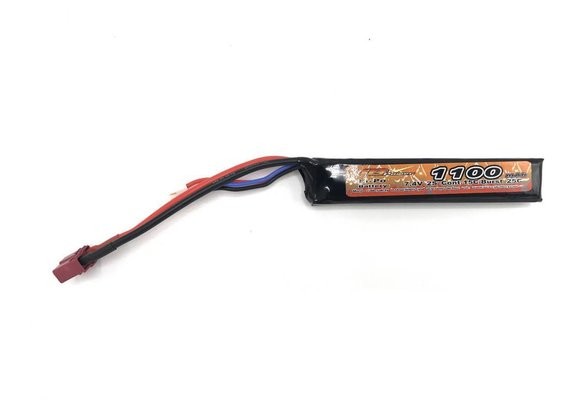 VB Power - Lipo 11.1V 1100mAh 20C Stock Tube Type T-Plug 