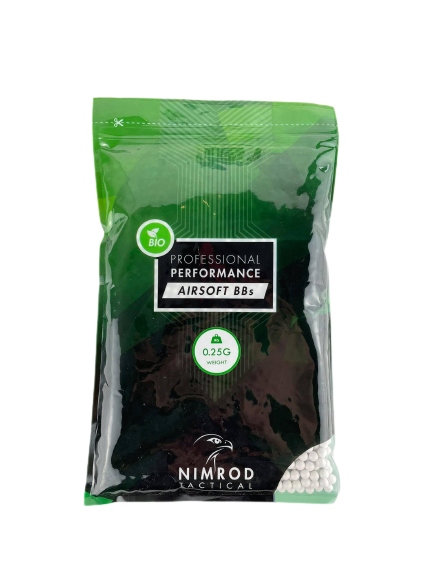 Nimrod Tactical - Billes Bio 0,25g Professional Performance 4000bb