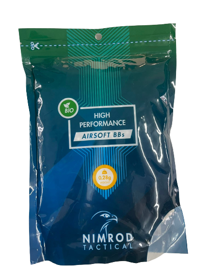 Nimrod Tactical - Billes Bio 0,28g High Performances