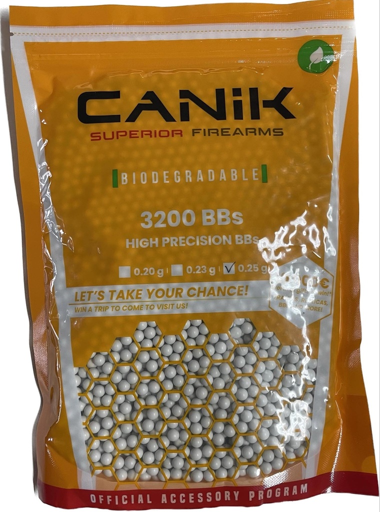 Canik - Billes Bio 0.25g 3200bbs