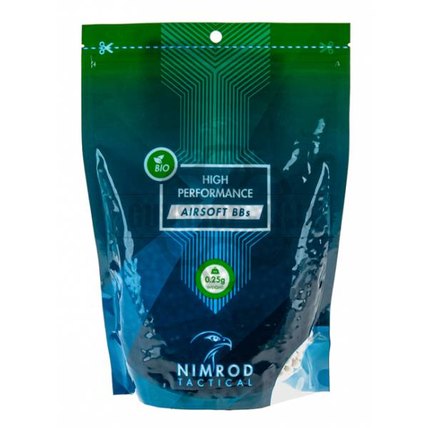 Nimrod Tactical - Billes Bio 0,25g High Performance