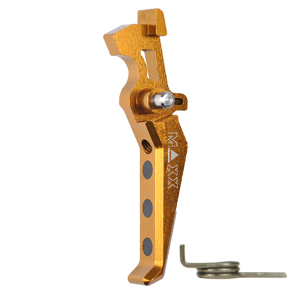 Maxx Model - CNC Aluminum Advanced Trigger Style E Gold