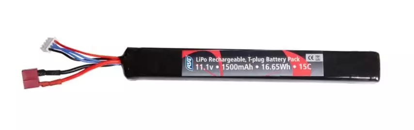 ASG - LiPo 11.1v 1500 mAh (Stick)