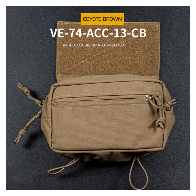 Wosport - MK4 Chest Rig Drop Dump Pouch
