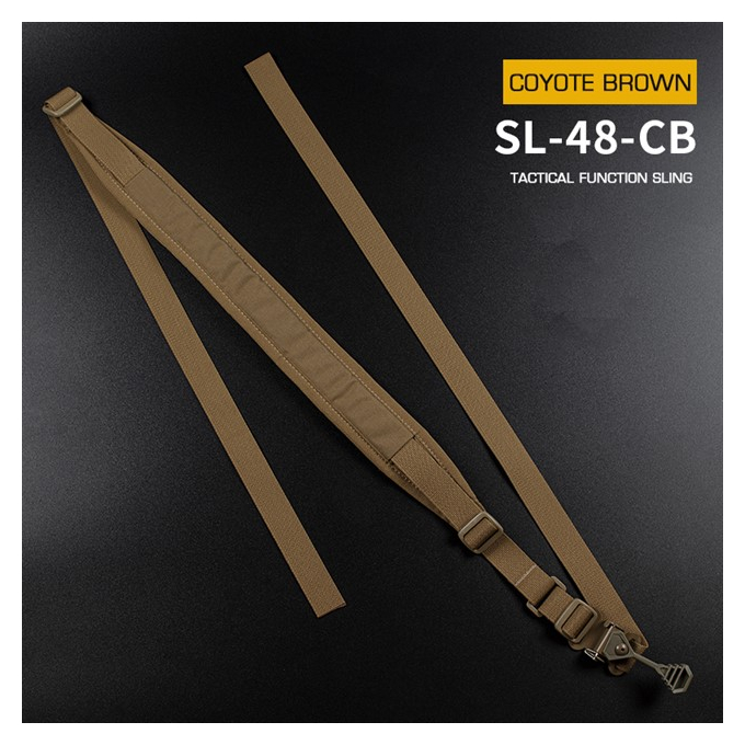 Wosport - Sangle Tactique 2 Points FARAON (Coyote)