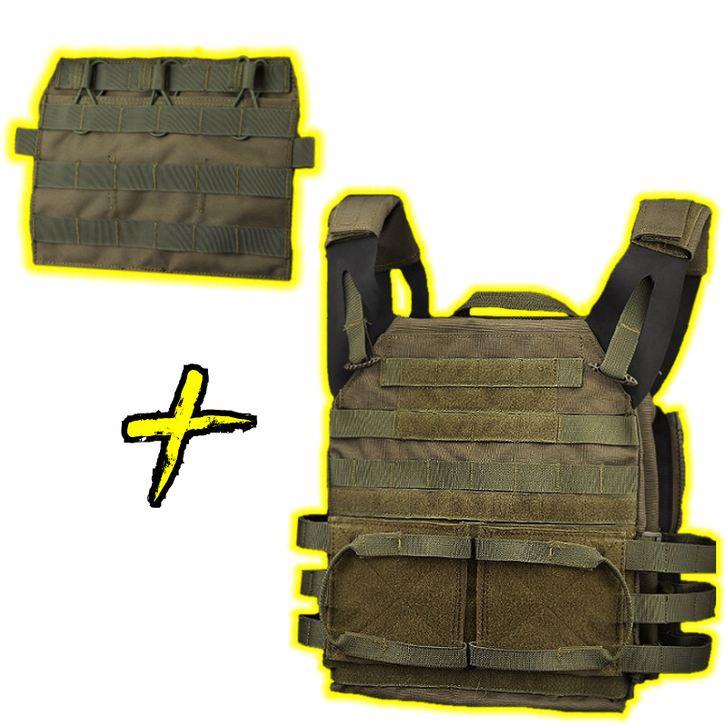 Wosport - JPC Tactical Vest 2.0 + Molle Panel