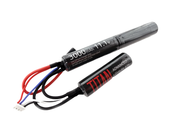 Titan Power - Batterie Li-Ion 11,1v 3000 mAh Nunchuck Tamiya