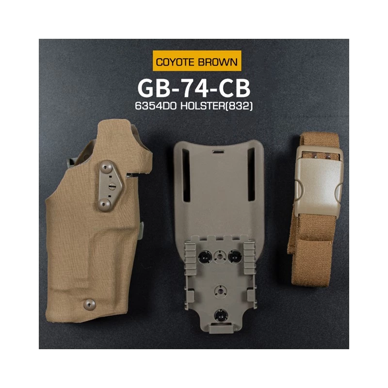 Wosport - Holster Glock & Lampe 6354 DO (Coyote)