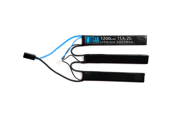 Titan Power - Batterie Lipo 1200mAh 11.1v 25C Triple Tamiya
