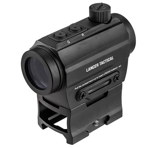 Lancer Tactical - Micro T1 Point Rouge/Vert