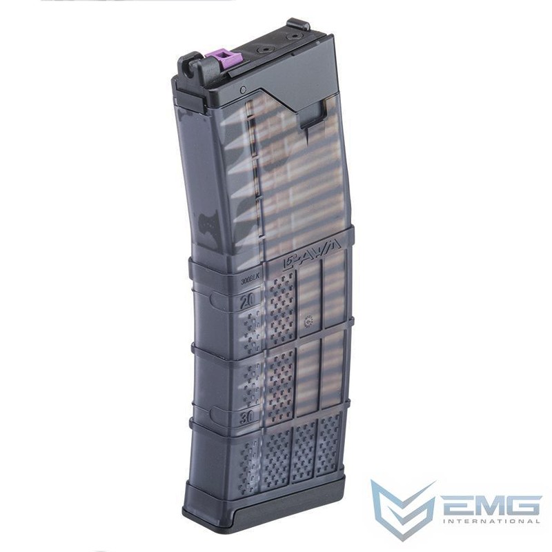 Cyma - Chargeur L5AWM 30bb Gaz CGS/MWS (Noir)