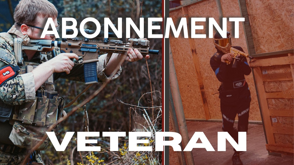 Abonnement Vétéran - 350€ pour Parties illimitées