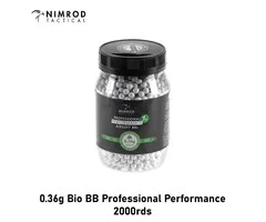 Nimrod Tactical - Billes Bio 0,36g Professional Performance 2000bb