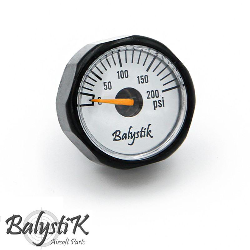 Balystik - Manomètre 200 PSI 
