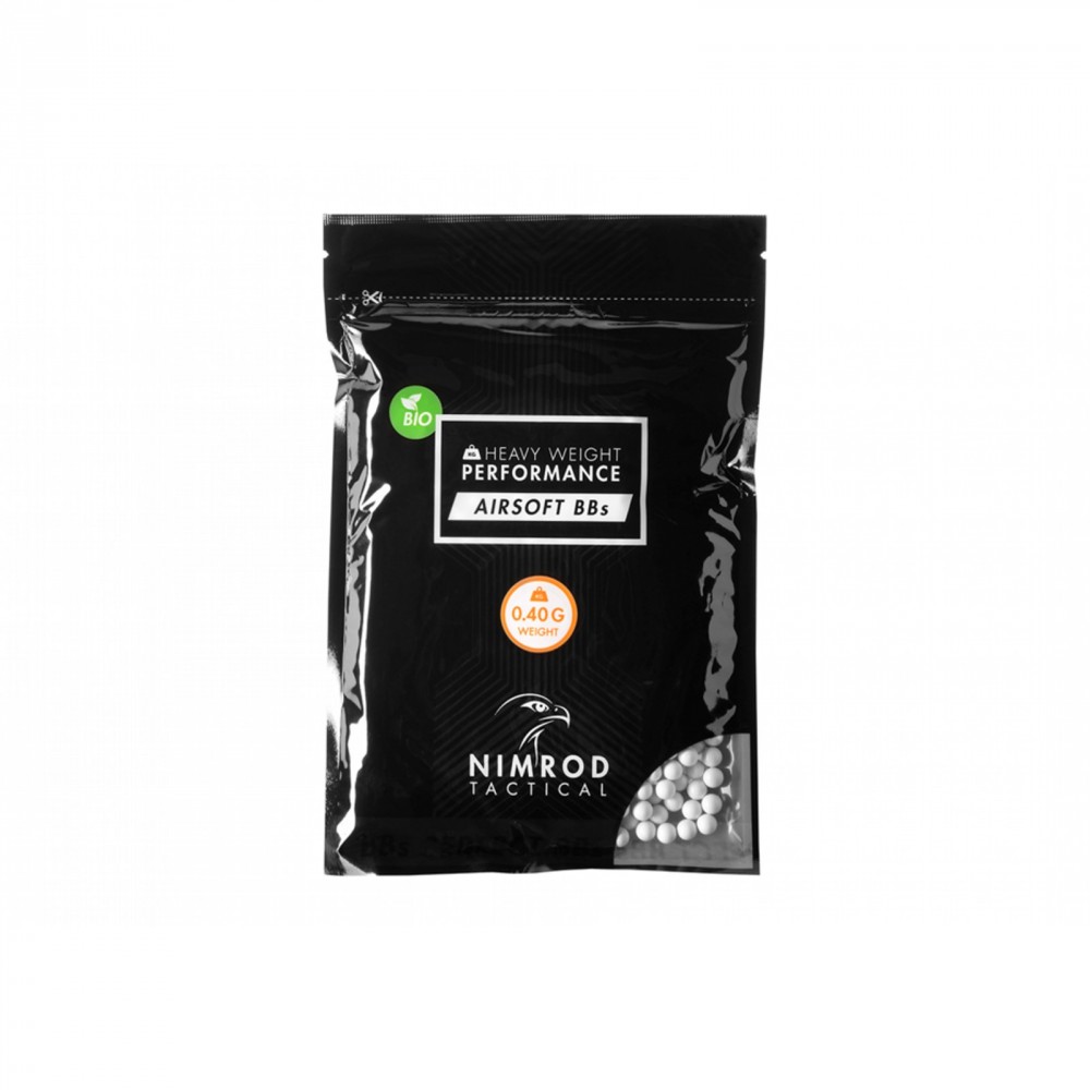 Nimrod Tactical - Billes Bio 0,40g Professional Performance 1000bb