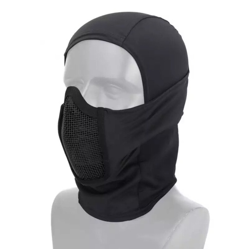 Wosport - Masque Grillage Integral Noir