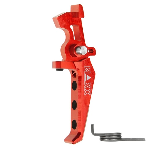 Maxx Model - CNC Aluminum Advanced Trigger Style E Red 