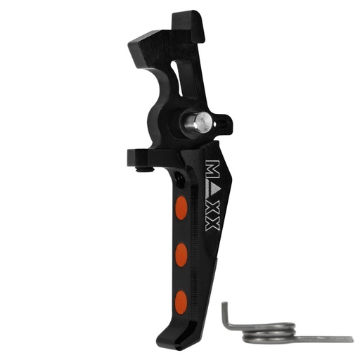 Maxx Model - CNC Aluminum Advanced Trigger Style E Black 