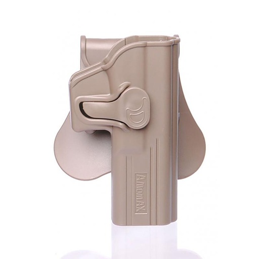 Amomax - Paddle Holster pour Glock 17 (Tan)