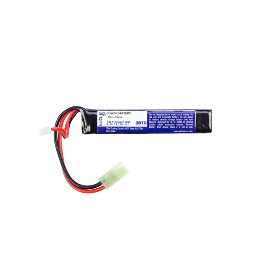 Pirate Arms - LiPo 11.1V 1100mAh 20C Stock Tube Type Mini Tamiya