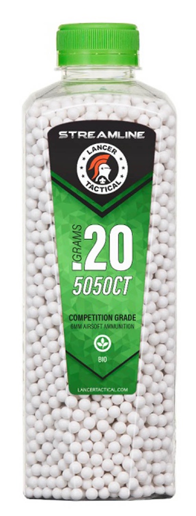 Lancer Tactical - Billes Compétition 0,20g Bio (5050 Coups)