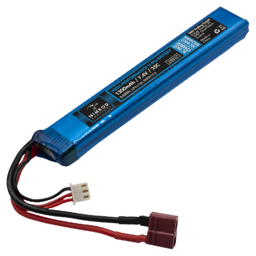 Nimrod - Lipo 7.4V 1300mAh 25C Stock Tube Dean
