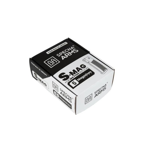 Specna Arms - Chargeur M4 S-Mag Noir High-cap (5 pc)