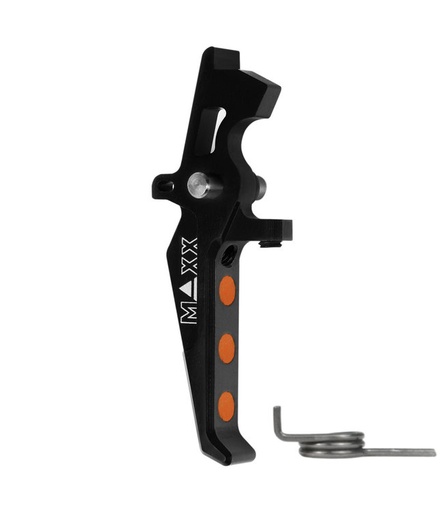 Maxx Model - CNC Aluminum Advanced Speed Trigger Style C Black