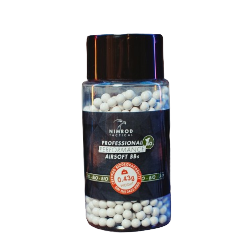 Nimrod Tactical - Billes Bio 0,43g Professional Performance 1000bb
