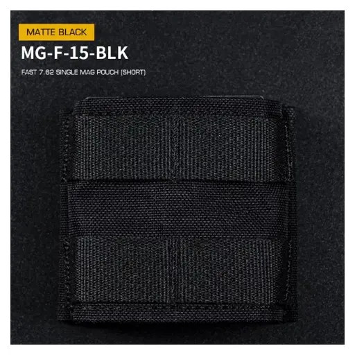 Wosport - Poche Type FAST SR-25, M-14, AK, SA58 (Noir)