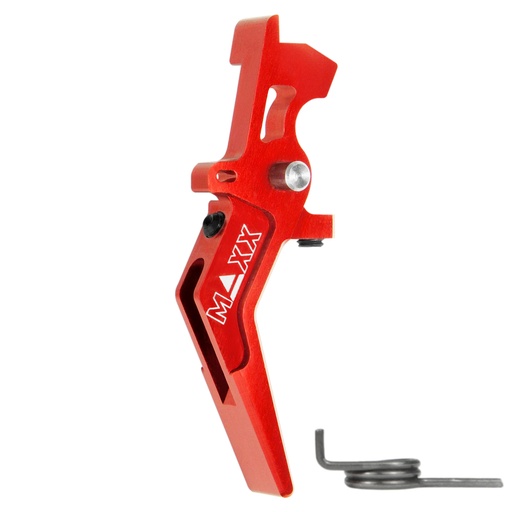 Maxx Model - CNC Aluminum Advanced Speed Trigger Style A Red