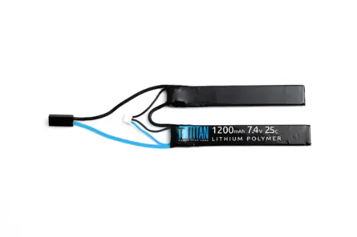 Titan Power - Batterie LiPo 1200mAh 7.4v 25C Nunchuck Tamiya