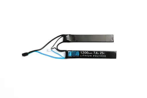 Titan Power - Batterie LiPo 1200mAh 7.4v 25C Nunchuck Dean