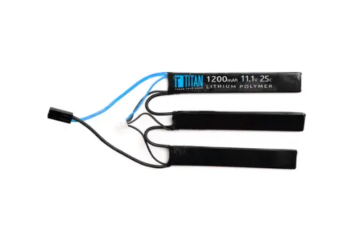 Titan Power - Batterie Lipo 1200mAh 11.1v 25C Triple Tamiya