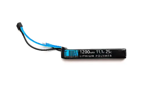 Titan Power - Batterie LiPo 1200mAh 11.1v 25C Stick Dean