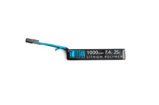 Titan Power - Batterie LiPo 1000mAh 7.4v 25C Stick Tamiya