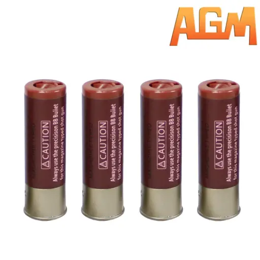 AGM - Cartouche De Fusil A Pompe 14bb (X4)