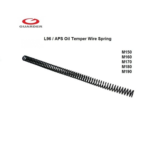 Guarder - M170 L96 / APS Oil Temper Wire Spring 