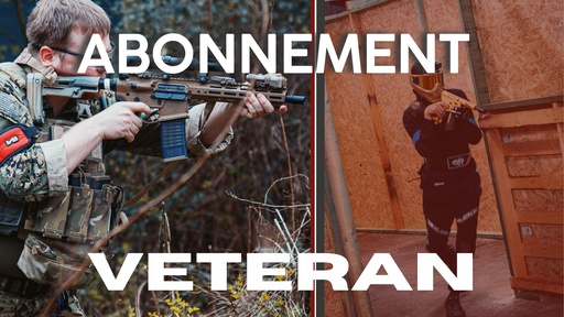 Abonnement Vétéran - 350€ pour Parties illimitées