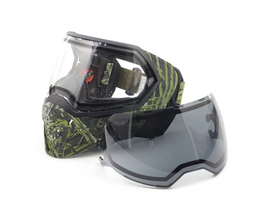 Empire EVS - Masque De Protection Avec 2 Visière (Camo Vert)