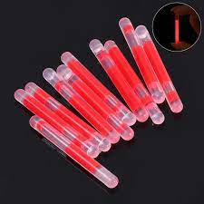 Wosport - Fluorescent mini lightsticks (Red 30PCS)