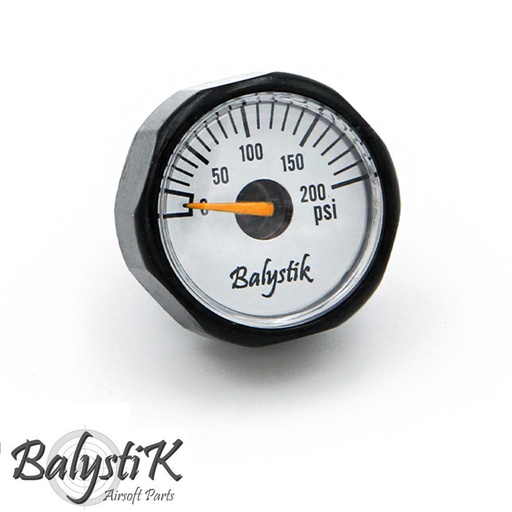 Balystik - Manomètre 200 PSI 